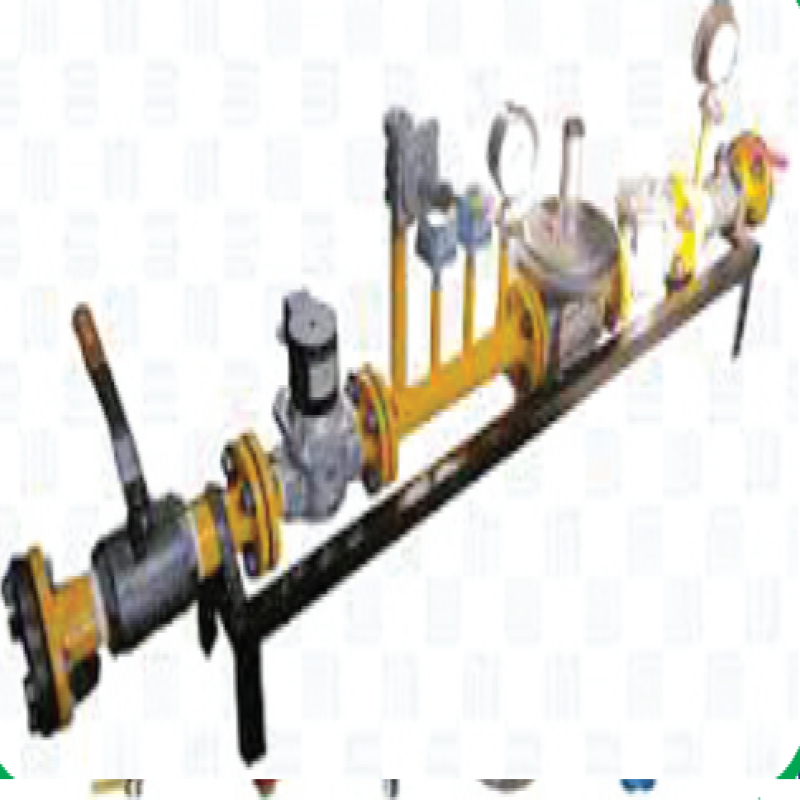 Gas Train with Accessories